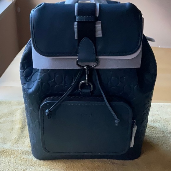 🎒 COACH SULLIVAN BACKPACK IN SIGNATURE LEATHER 🎒 - Picture 16 of 16